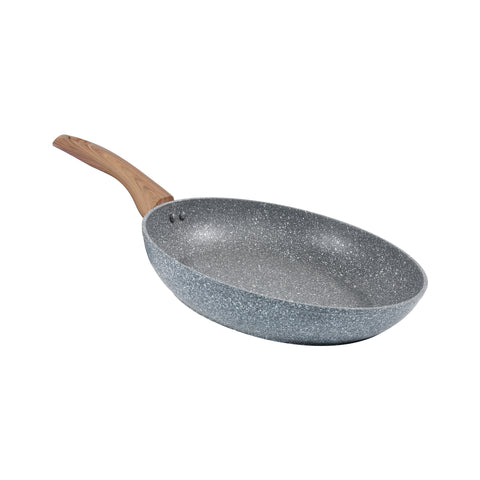 HOMEWAY 28CM MARBLE FRYPAN - FORGED